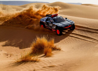 Audi Sport RS Q e-tron Morocco Testing