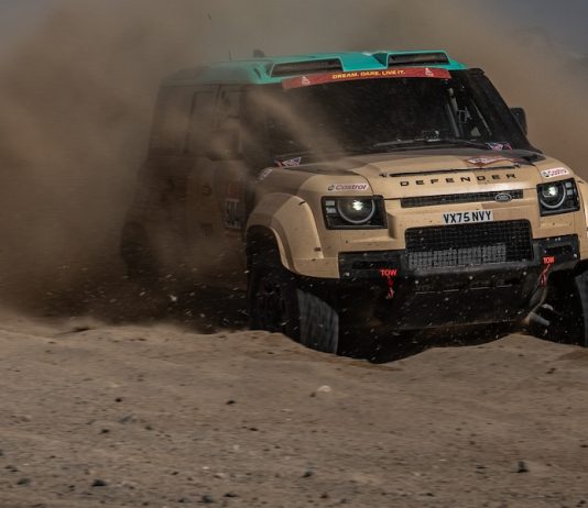 The new cars lining up for the 2026 Dakar Rally
