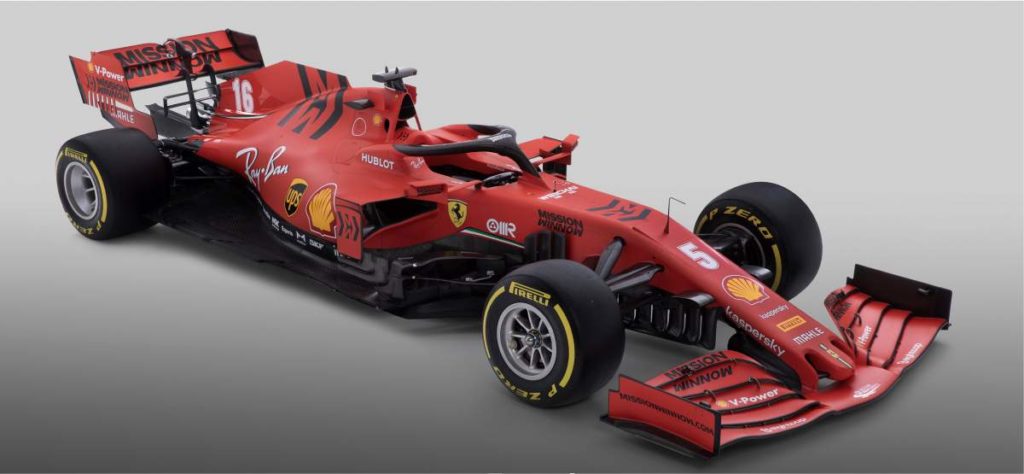 Ferrari SF1000 angle