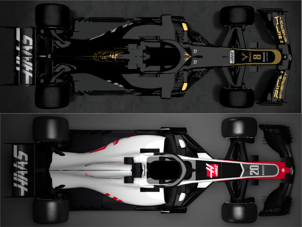 Haas VF-19 Aerial Comparison