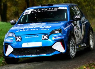 Inside Alpine’s New Electric Rally Car Alpine A290 Rallye at the 2025 Rally de l'Indre