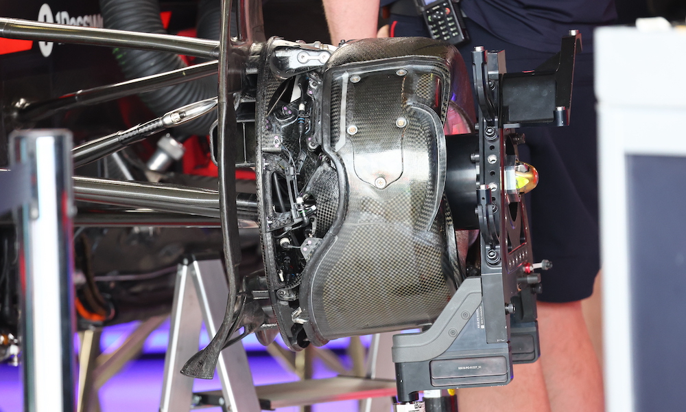 Red Bull RB21 front brake system