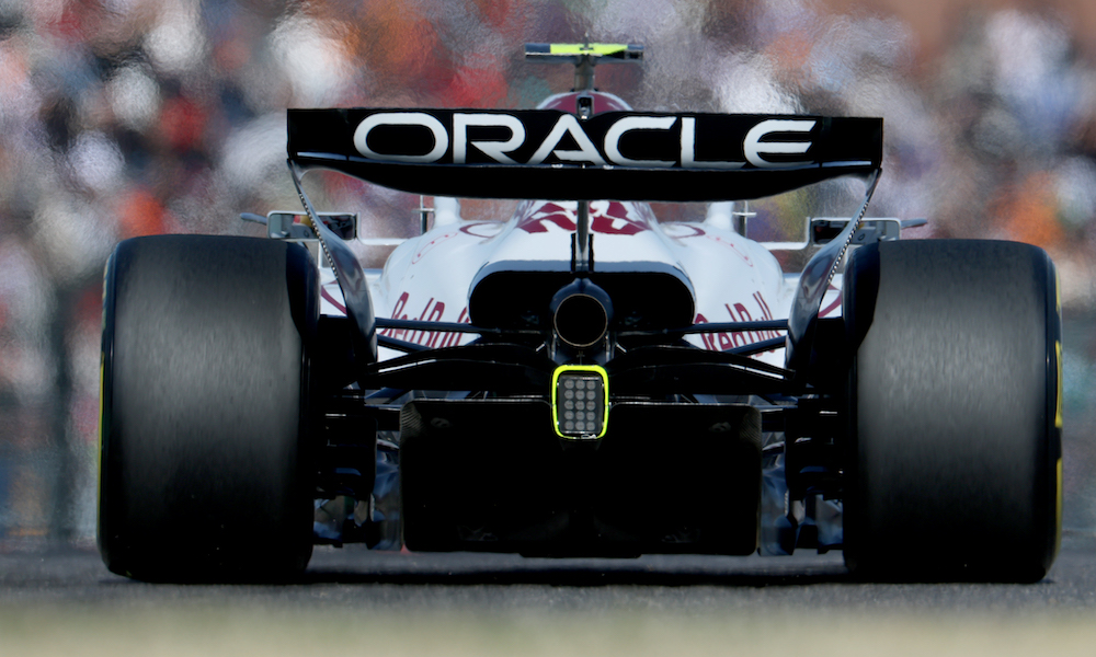 Red Bull RB21 exhaust